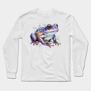 Purple Frog Long Sleeve T-Shirt